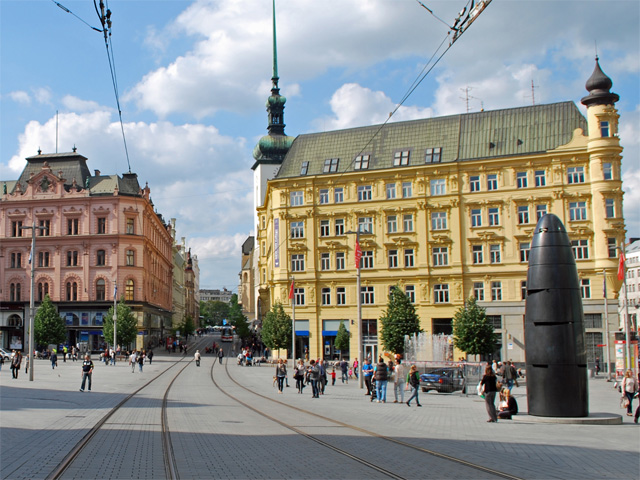 Náměstí svobody, brněnský orloj Náměstí svobody, brněnský orloj